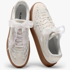 Vilanva lace trendy coquette retro sneakers